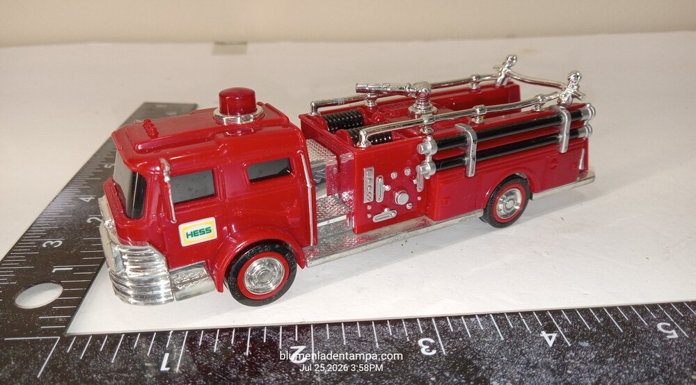 Hess First Responders fire truck toy